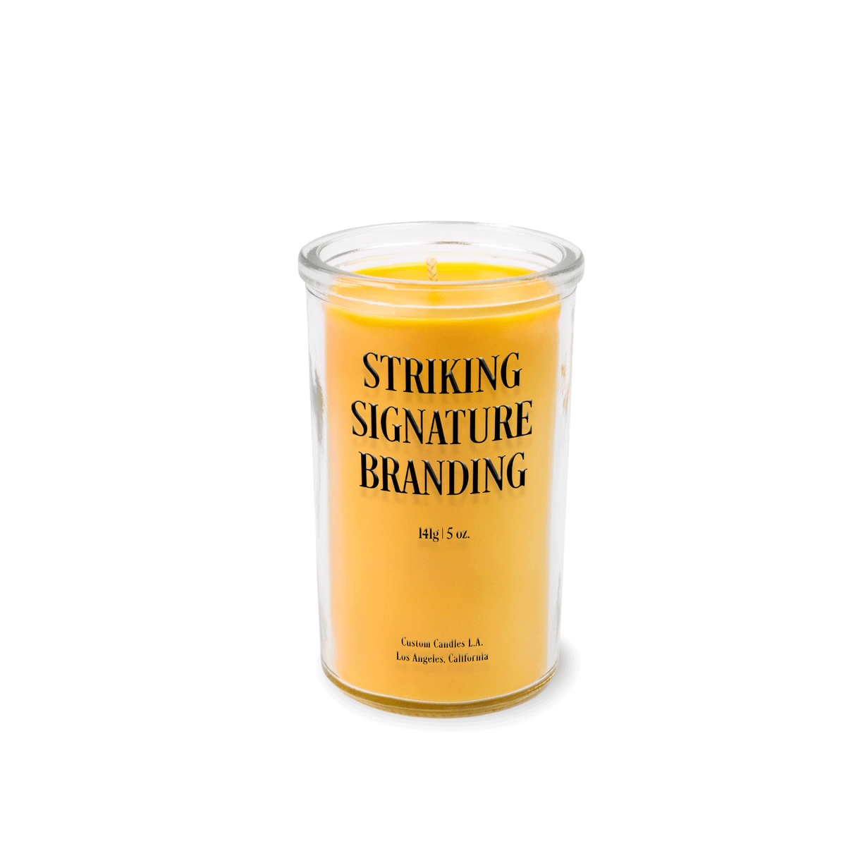Sample: Custom Mini Prayer Candle - 5 oz. Printed