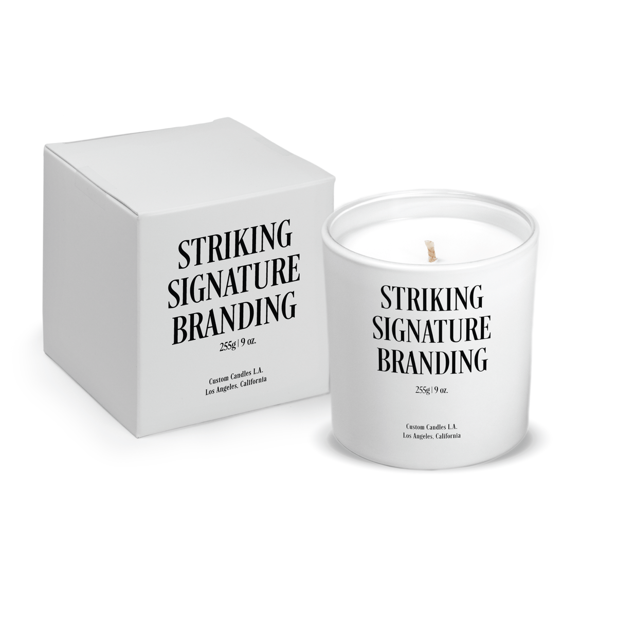Sample: 9 oz. Classic Candle - Printed