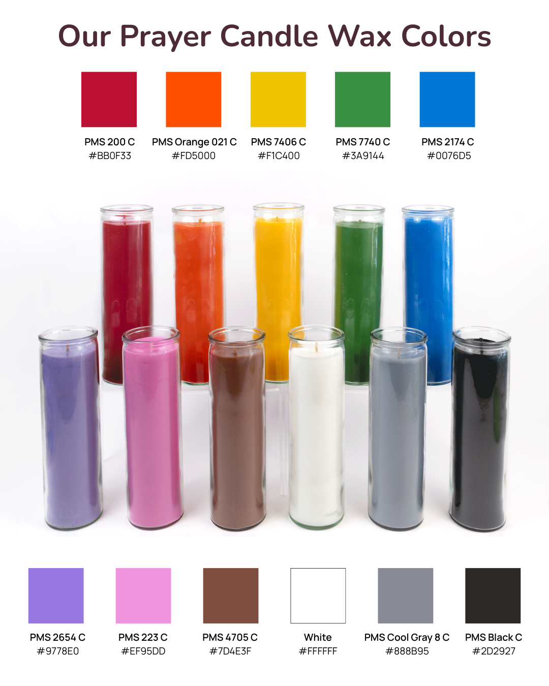 16 oz. Custom Prayer Candle with Your Logo - Customily TEST