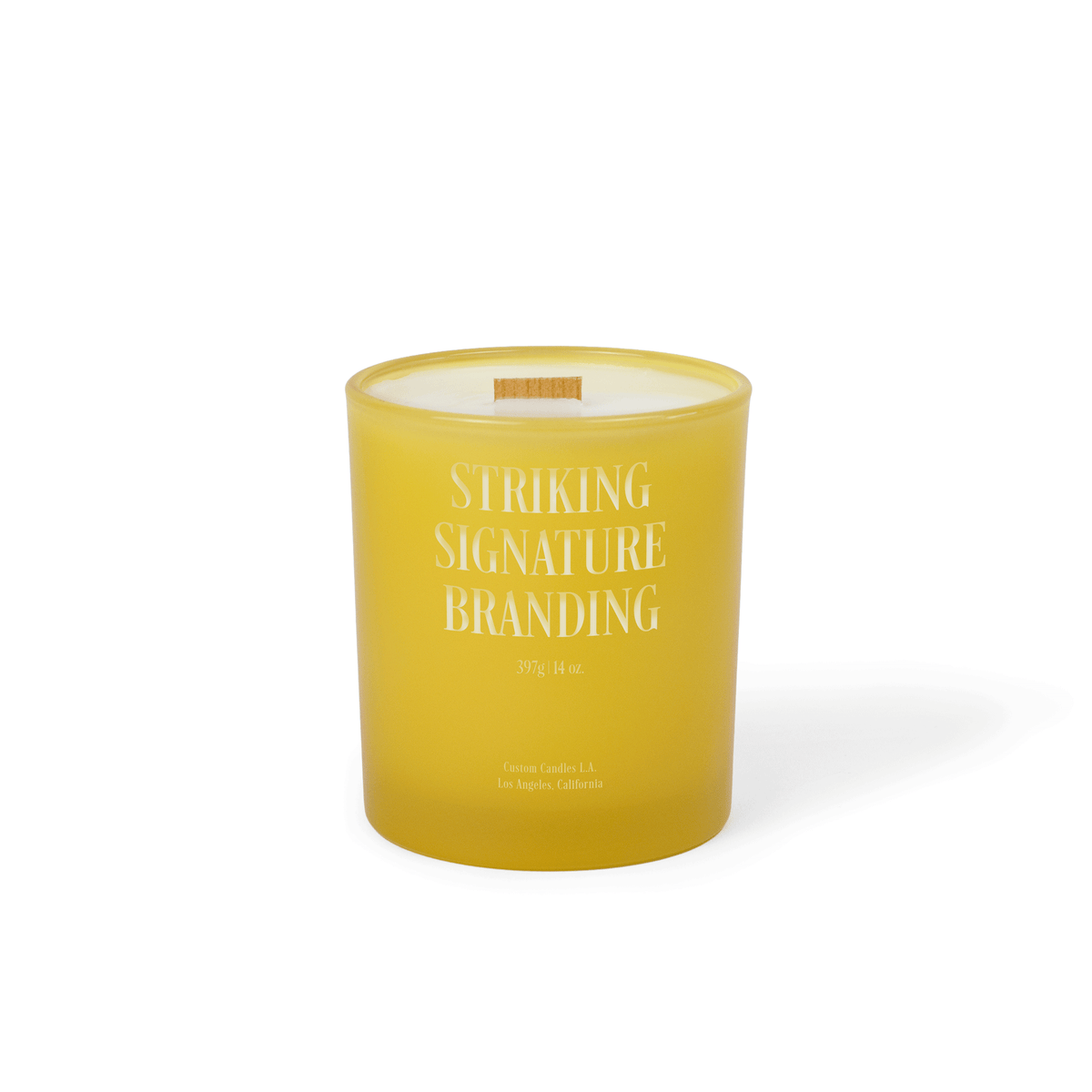 Sample: 14oz Custom Engraved Luxury Candle
