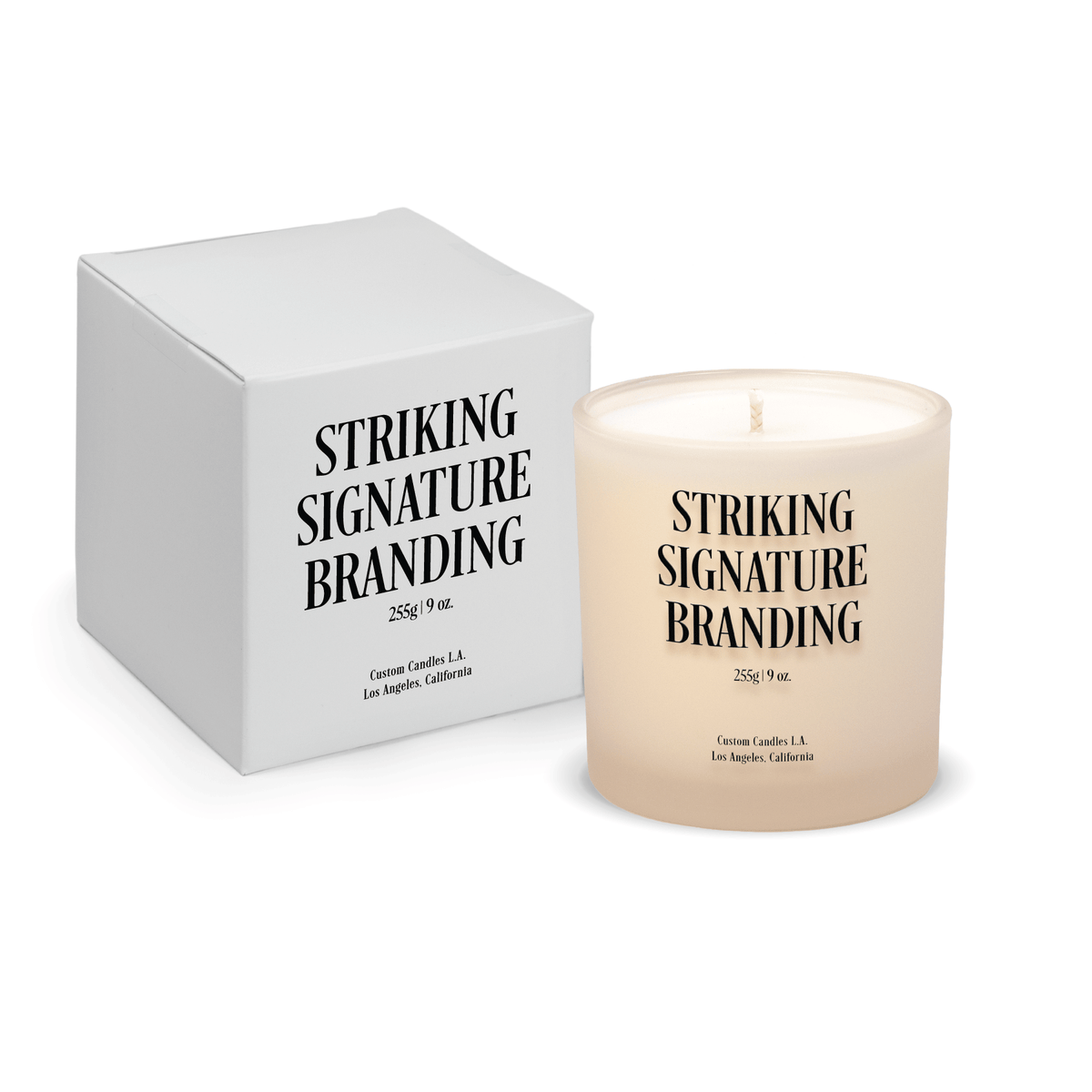 Sample: 9 oz. Classic Candle - Printed