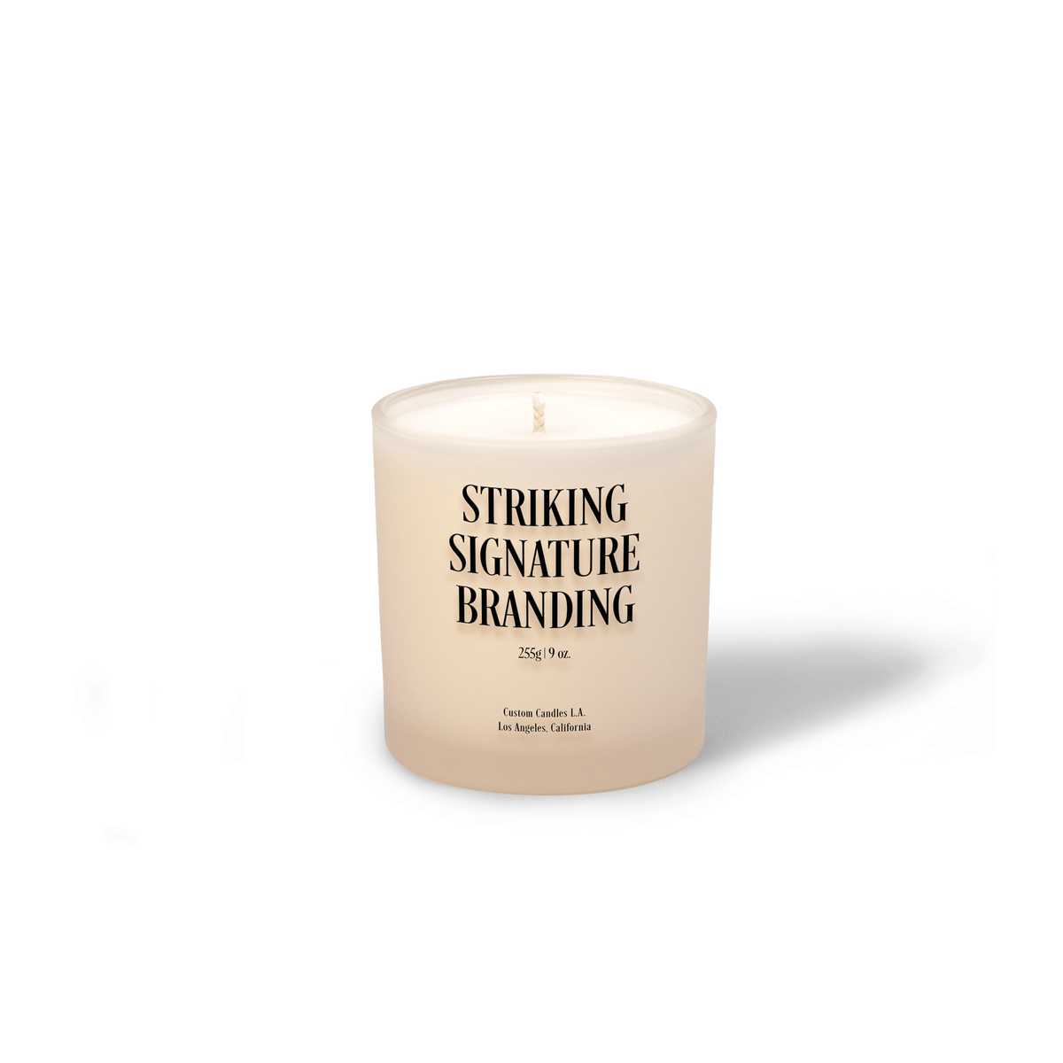 Sample: 9 oz. Classic Candle - Printed