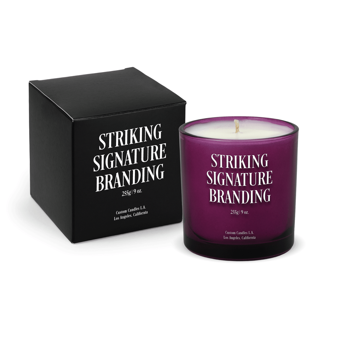 Sample: 9 oz. Classic Candle - Printed