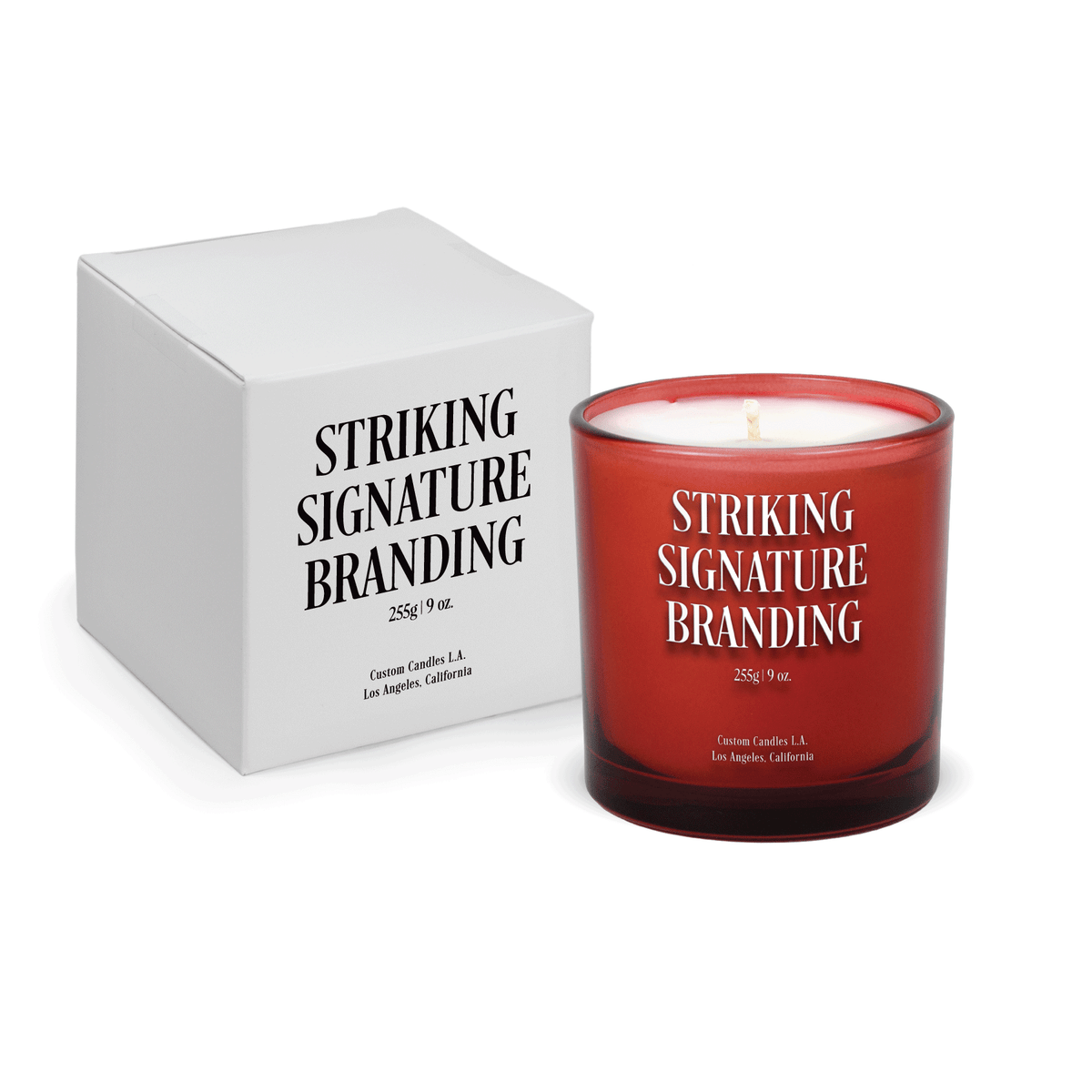 Sample: 9 oz. Classic Candle - Printed