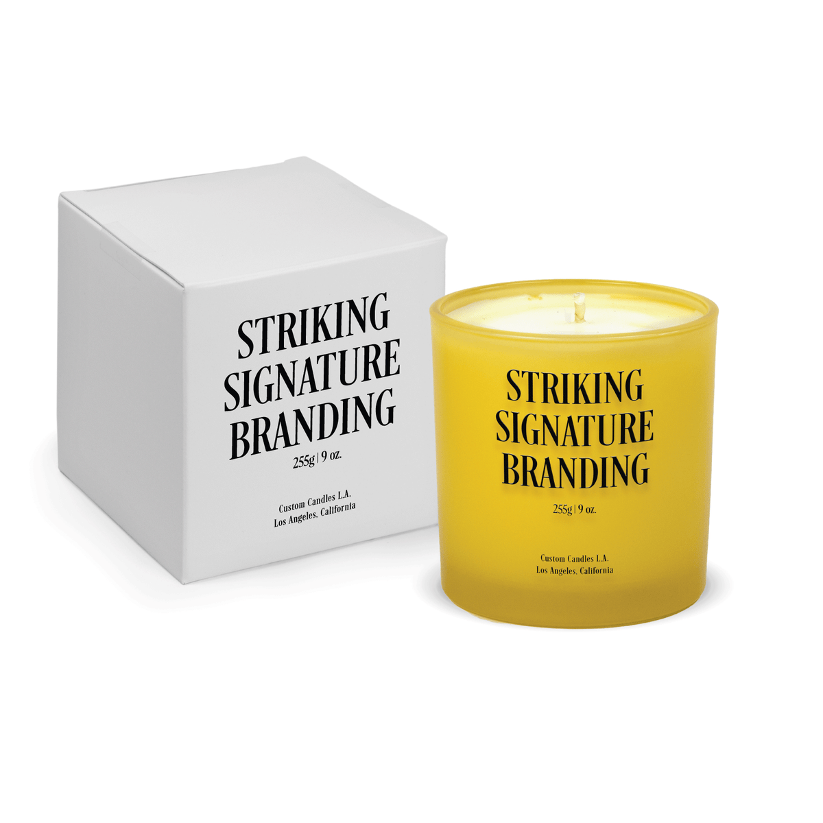 Sample: 9 oz. Classic Candle - Printed