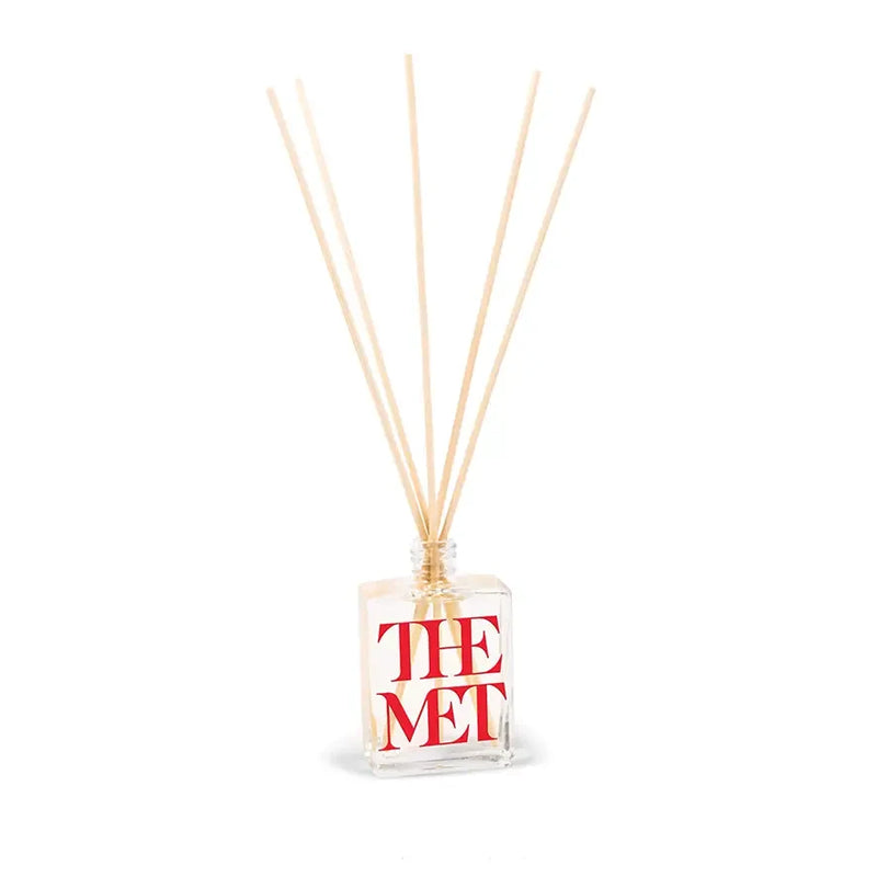 Custom logo reed diffusers, 2.5 oz and 8 oz, direct printed on heavy-walled glass, manufactured by Custom Candles L.A.