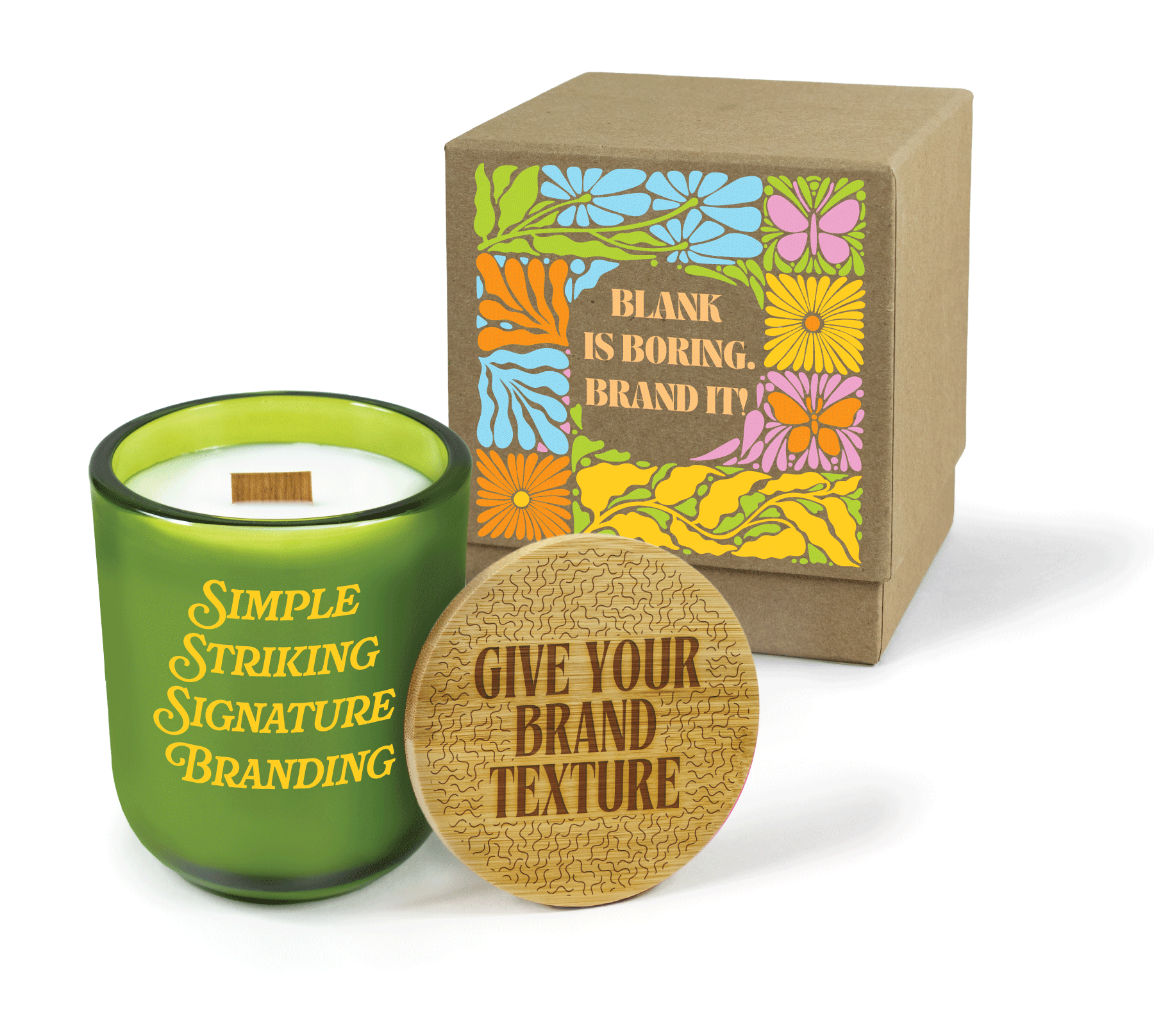 12 oz. Signature Candle - Single Branded Sample