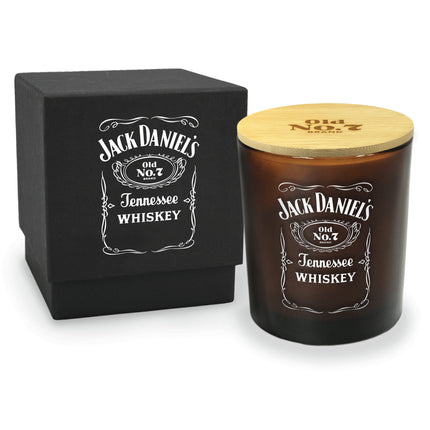 14 oz. Amber Candle with Gift Box - Direct Print