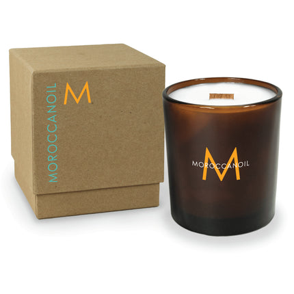14 oz. Amber Candle with Gift Box - Direct Print