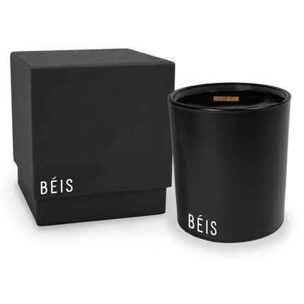 14 oz. Black Candle with Gift Box - Direct Print