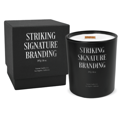 Sample: 14oz Custom Engraved Luxury Candle