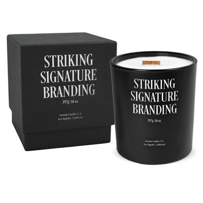 Sample: 14oz Custom Printed Luxury Candle