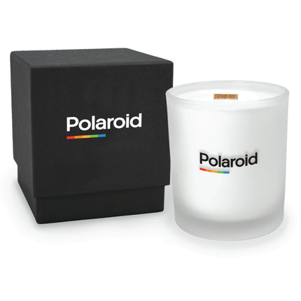 14 oz. Frosted Candle with Gift Box - Single Printed Sample
