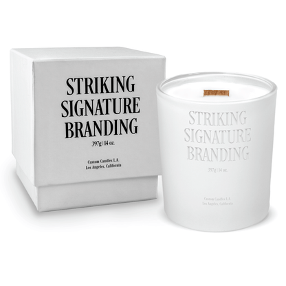 Sample: 14oz Custom Engraved Luxury Candle