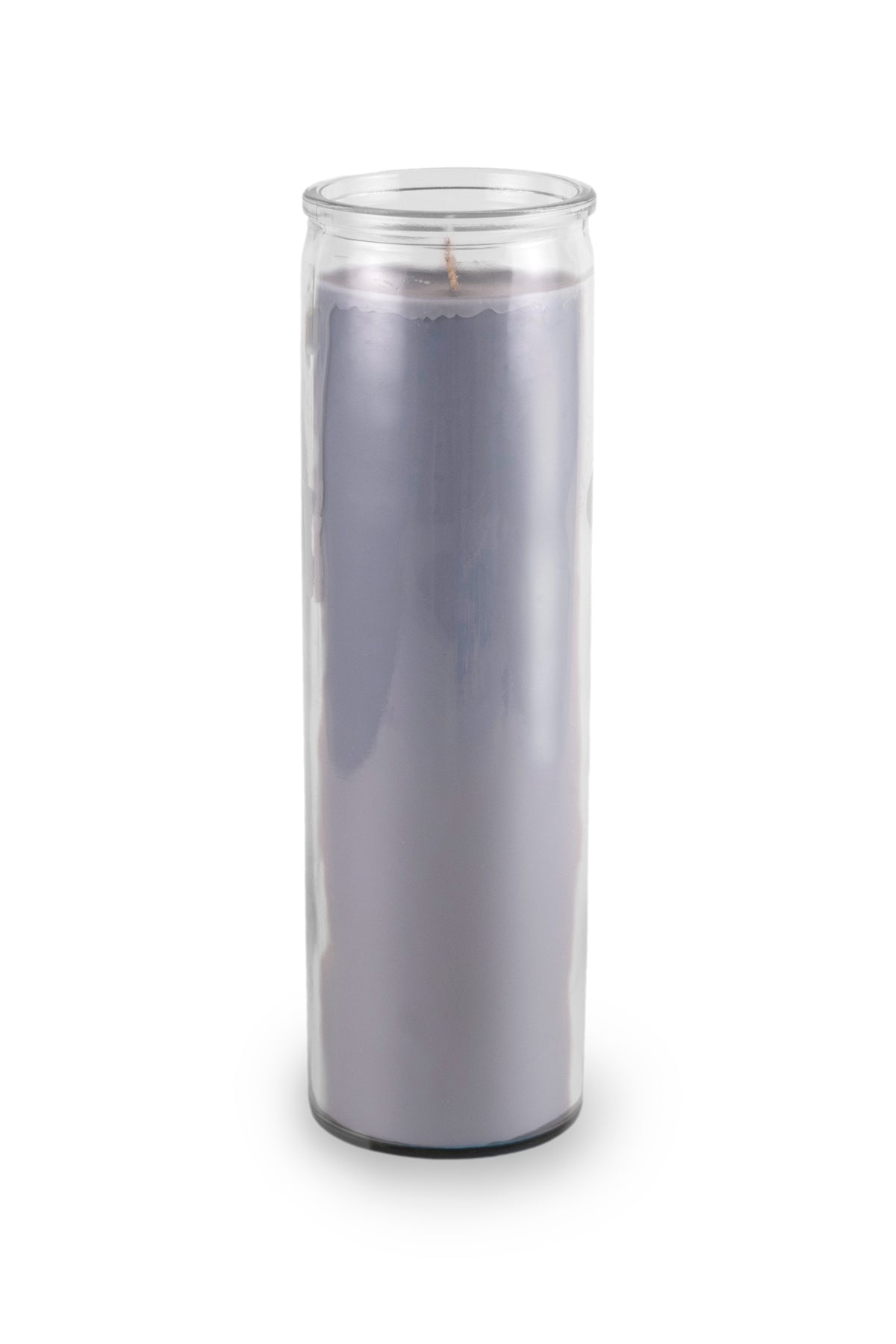 16 oz. Custom Prayer Candle with Your Logo - Gray Wax