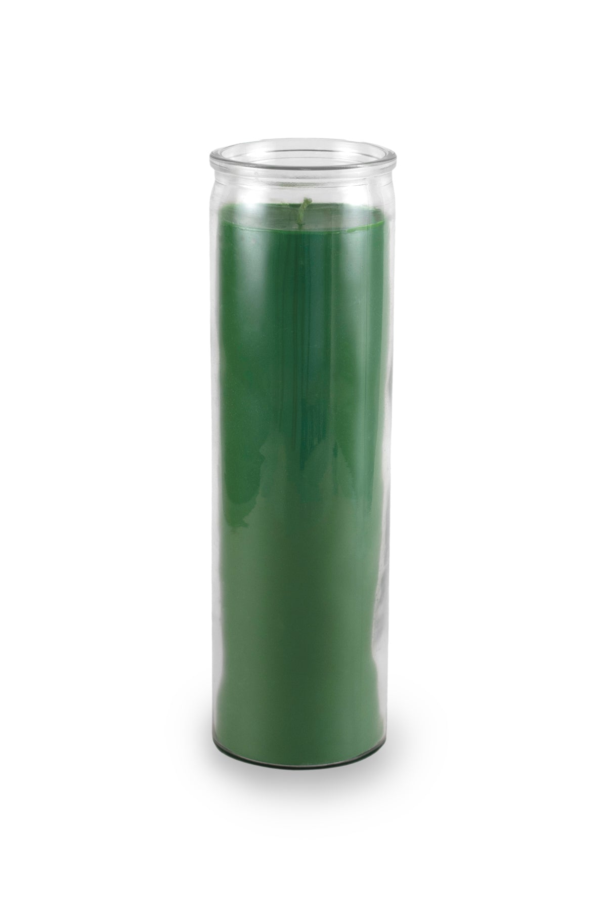 16 oz. Custom Prayer Candle with Your Logo - Green Wax