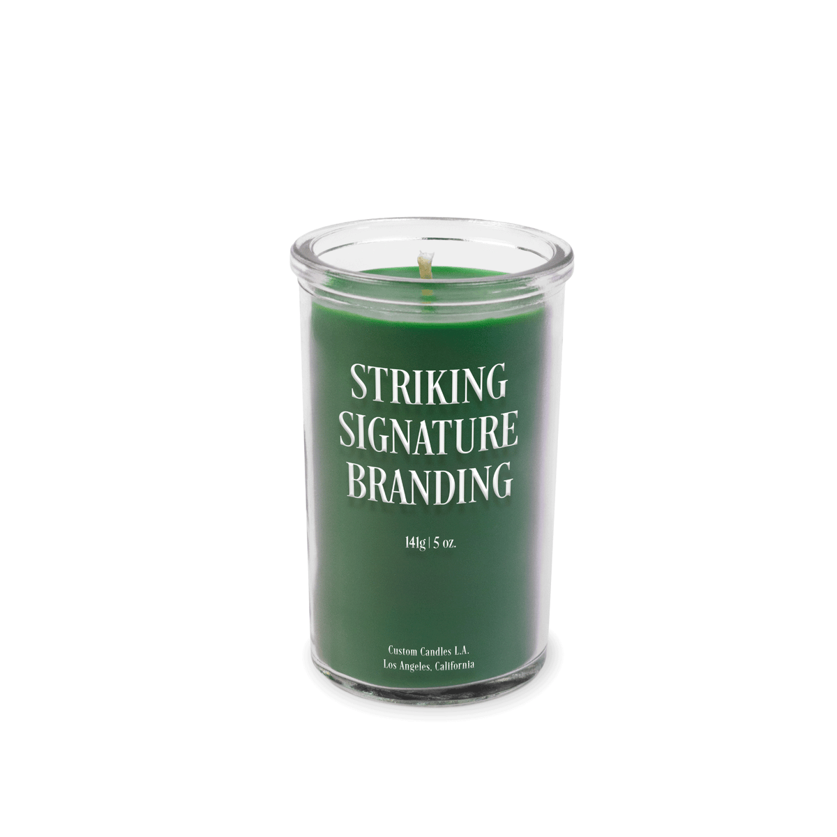 Sample: Custom Mini Prayer Candle - 5 oz. Printed