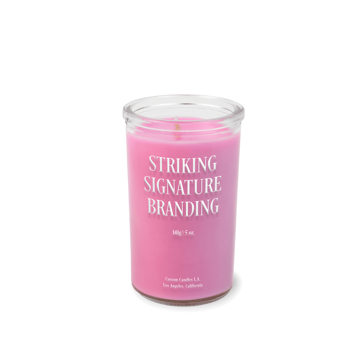 Sample: Custom Mini Prayer Candle - 5 oz. Printed