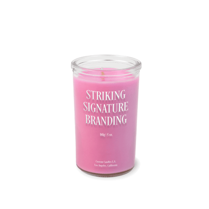 Sample: Custom Mini Prayer Candle - 5 oz. Printed