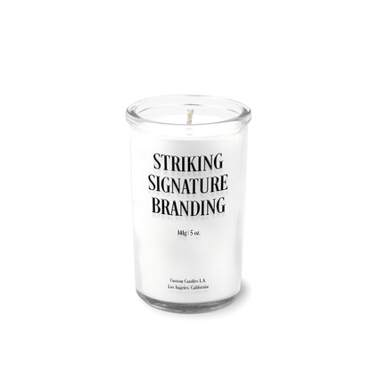 Sample: Custom Mini Prayer Candle - 5 oz. Printed