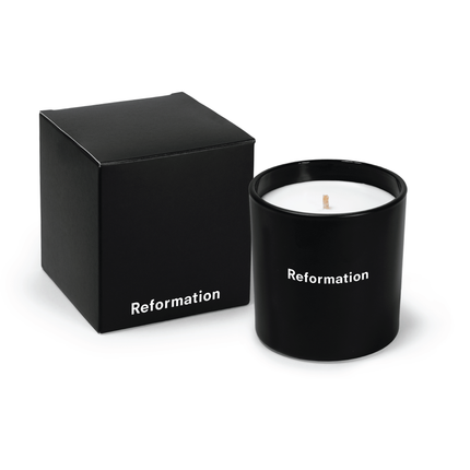 9 oz. Black Candle with Gift Box - Direct Print Sample