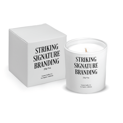 Sample: 9 oz. Classic Candle - Printed
