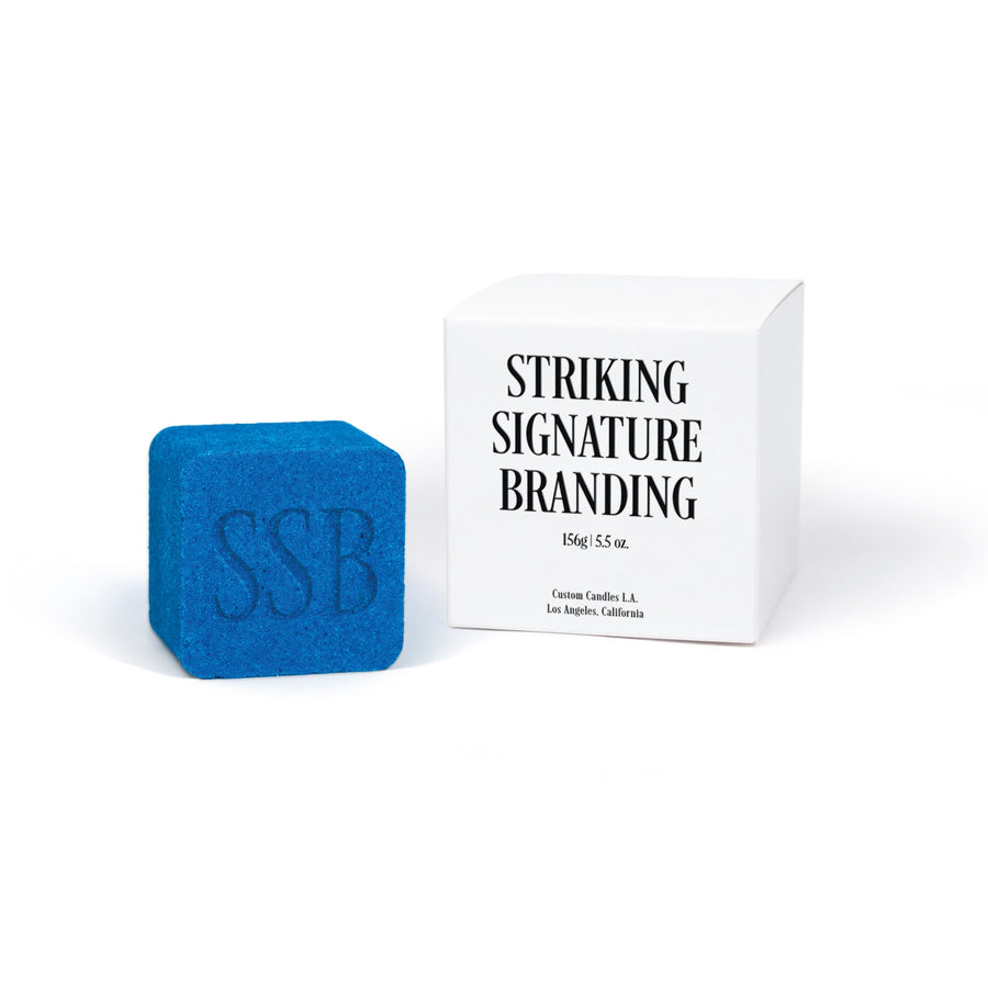 Sample: Signature Branded™ Bath Bomb – Blue