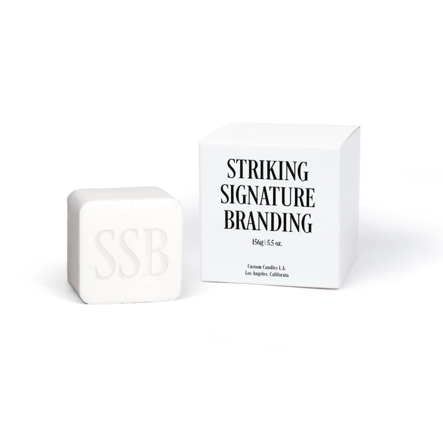 Sample: Signature Branded™ Bath Bomb – White