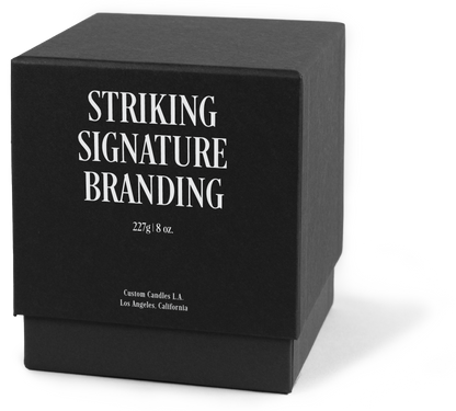 Sample: Custom Branded Candle – 12 oz Signature