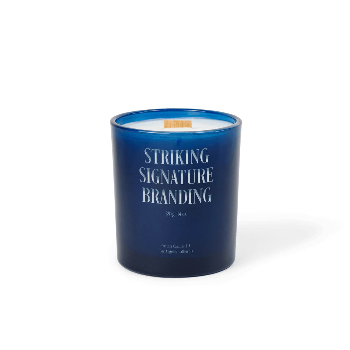 Sample: 14oz Custom Engraved Luxury Candle