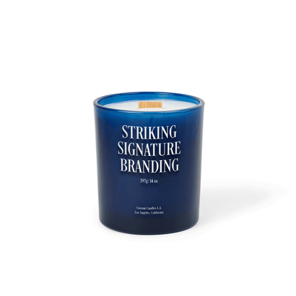 Sample: 14oz Custom Printed Luxury Candle