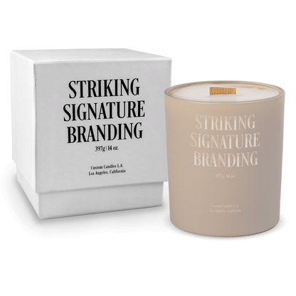 Sample: 14oz Custom Engraved Luxury Candle