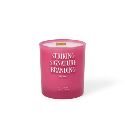 Sample: 14oz Custom Printed Luxury Candle