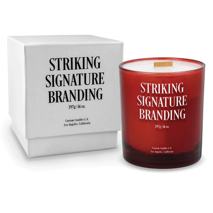 Sample: 14oz Custom Printed Luxury Candle