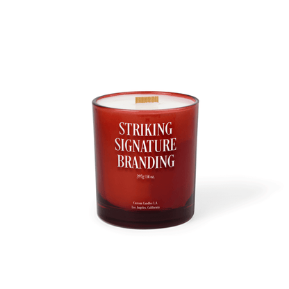 Sample: 14oz Custom Printed Luxury Candle