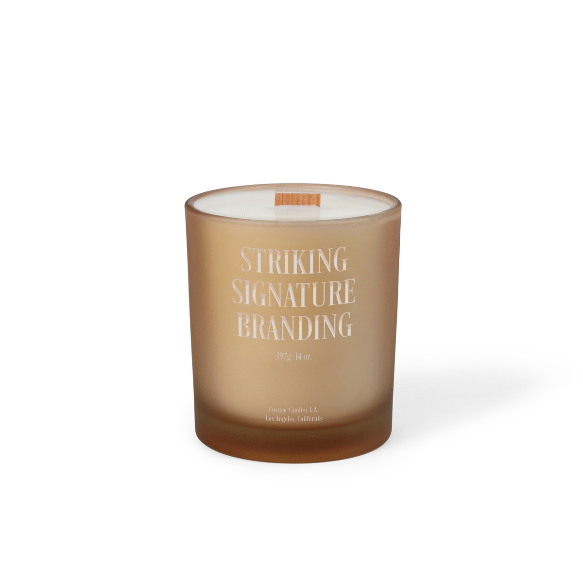 Sample: 14oz Custom Engraved Luxury Candle
