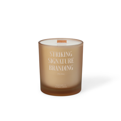 Sample: 14oz Custom Engraved Luxury Candle