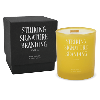 Sample: 14oz Custom Engraved Luxury Candle