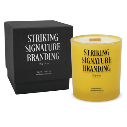 Sample: 14oz Custom Printed Luxury Candle