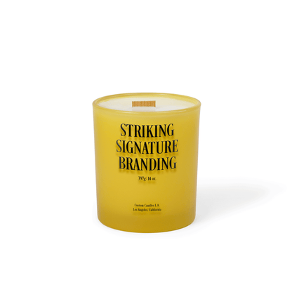 Sample: 14oz Custom Printed Luxury Candle