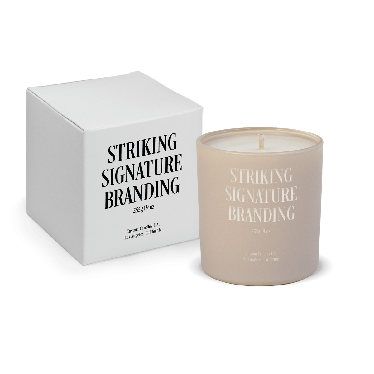 Sample: 9 oz. Classic Candle - Engraved