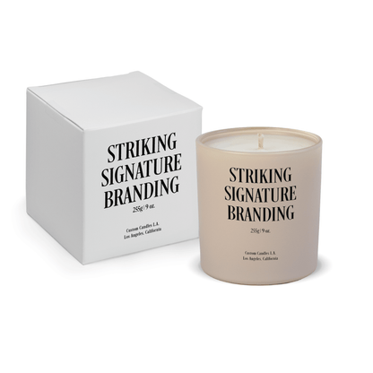 Sample: 9 oz. Classic Candle - Printed