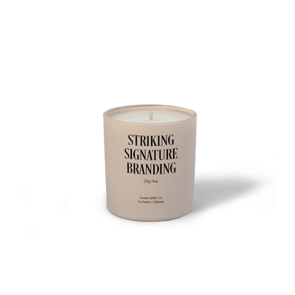 Sample: 9 oz. Classic Candle - Printed