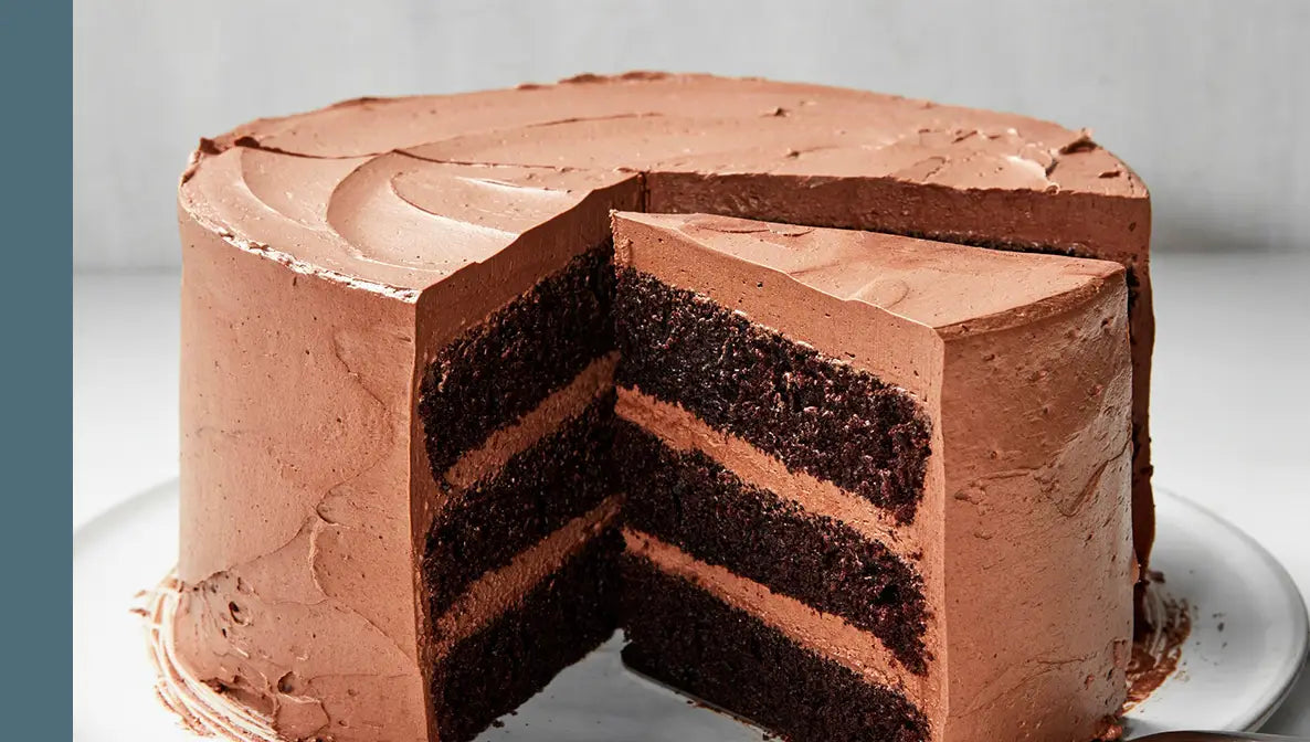 Dark Chocolate Cake scented candle fragrance from Custom Candles L.A.