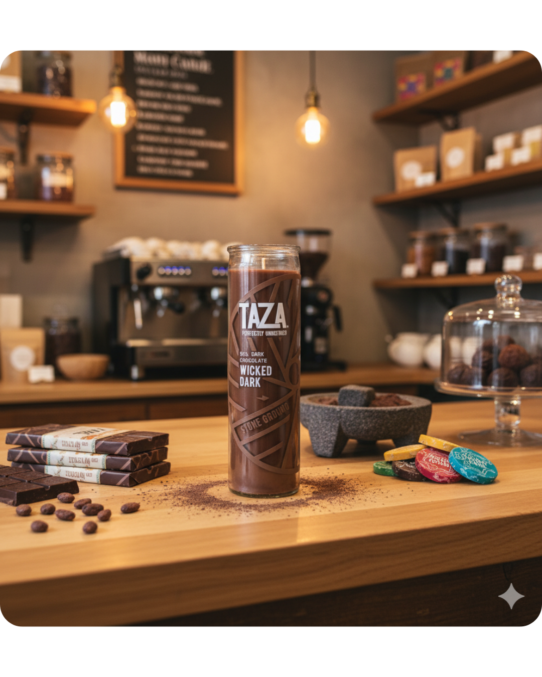 16 oz. Custom Prayer Candle with Your Logo - Brown Wax