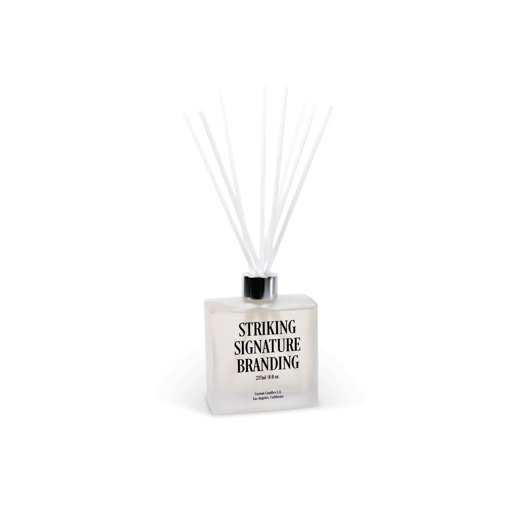Sample: 8 Oz. Custom Printed Reed Diffuser