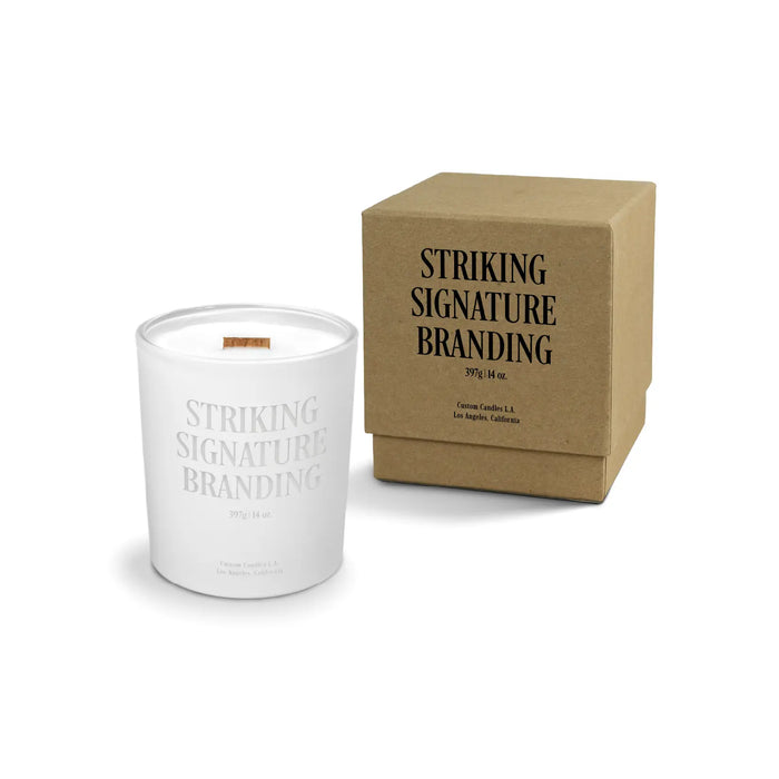 Sample: 14oz Custom Engraved Luxury Candle