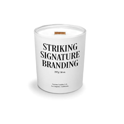 Sample: 14oz Custom Printed Luxury Candle