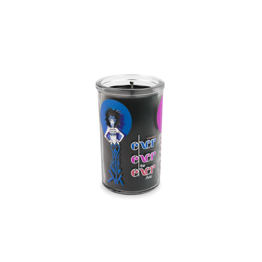 Custom Mini Prayer Candle – 5 oz. Printed – Black