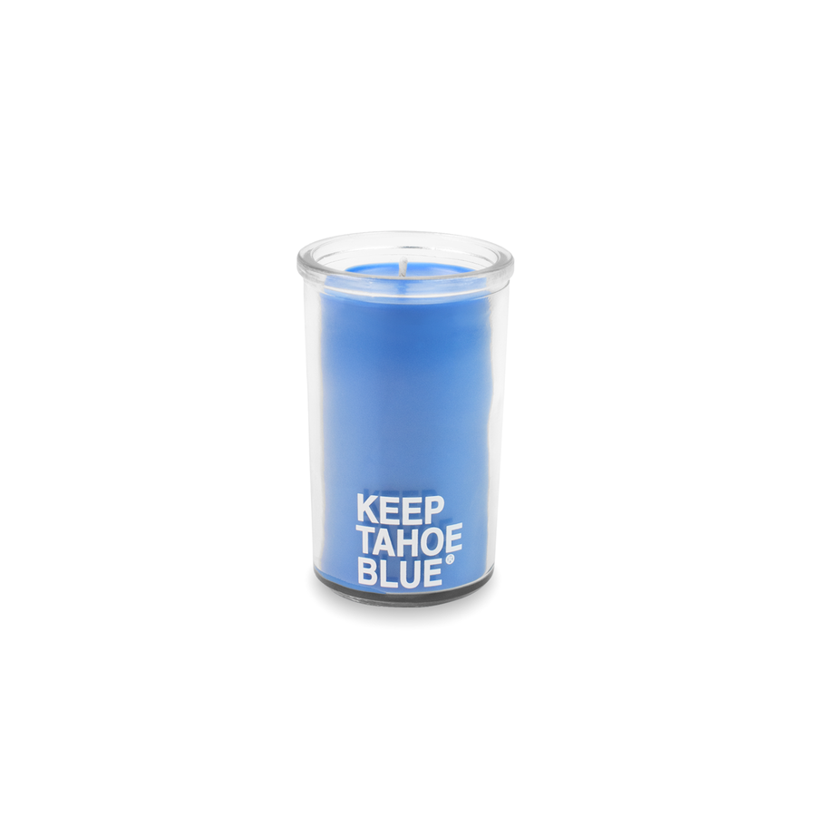 Custom Mini Prayer Candle – 5 oz. Printed – Blue